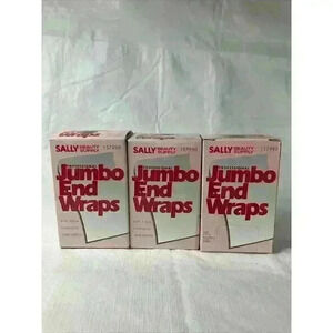Sally Beauty Jumbo End Wraps - 1,000 Sheets lot‎ of 2 Boxes Plus Partial Box